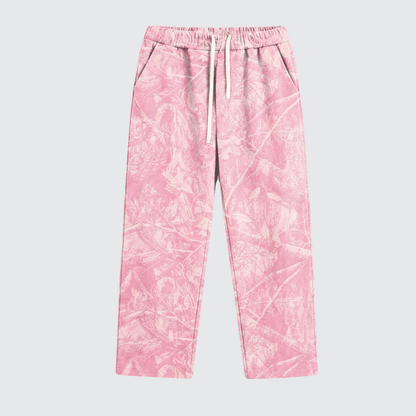 Seek:Find Heavyweight Pink Camo Fleece Sweatpants