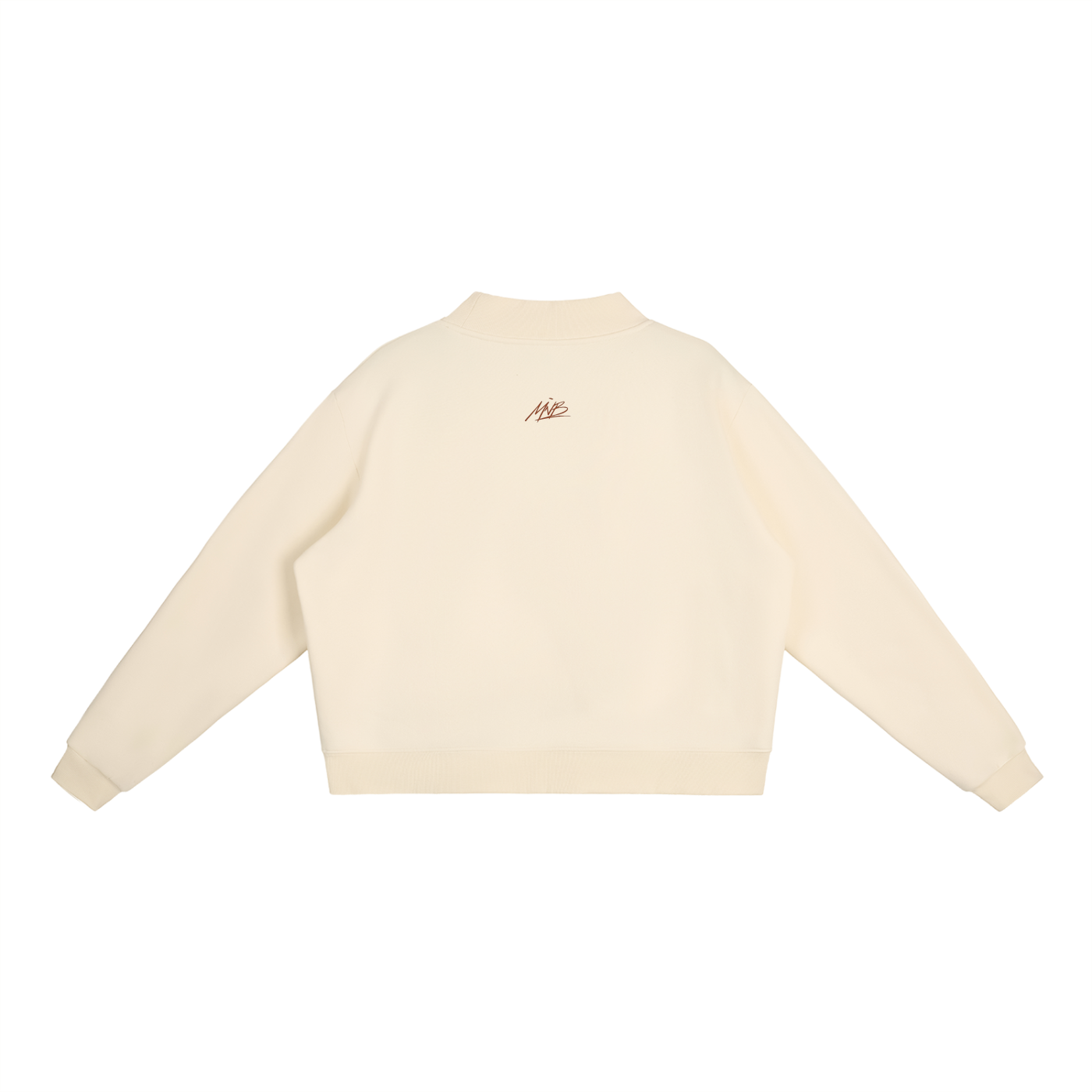 Prayers Club Mock-Neck Crew Sweatshirt