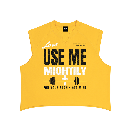 Men’s Boxy Raw Hem Tank Top