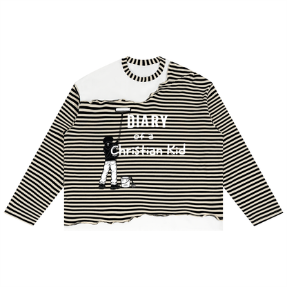 Diary of a Christian Kid Boxy Long Sleeve Tee