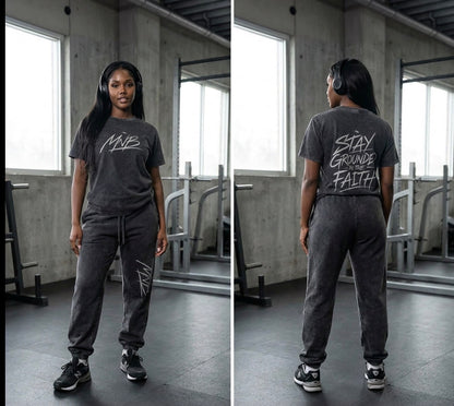 Women MÑB Vintage Drop Shoulder T-shirt