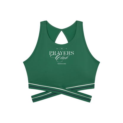 MÑB Women’s Criss-Cross Band Sports Bra