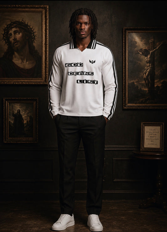 God Dean List's Lapel Collar Sweatshirt