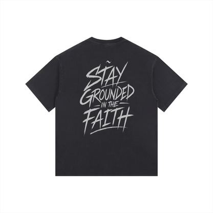 Vintage Washed Oversized Cotton T-Shirt