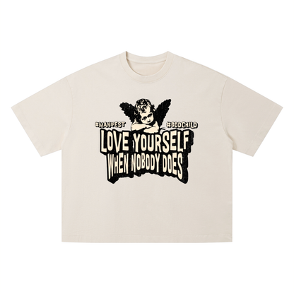 L.Y.W.N.D Vintage Wash Boxy T-Shirt