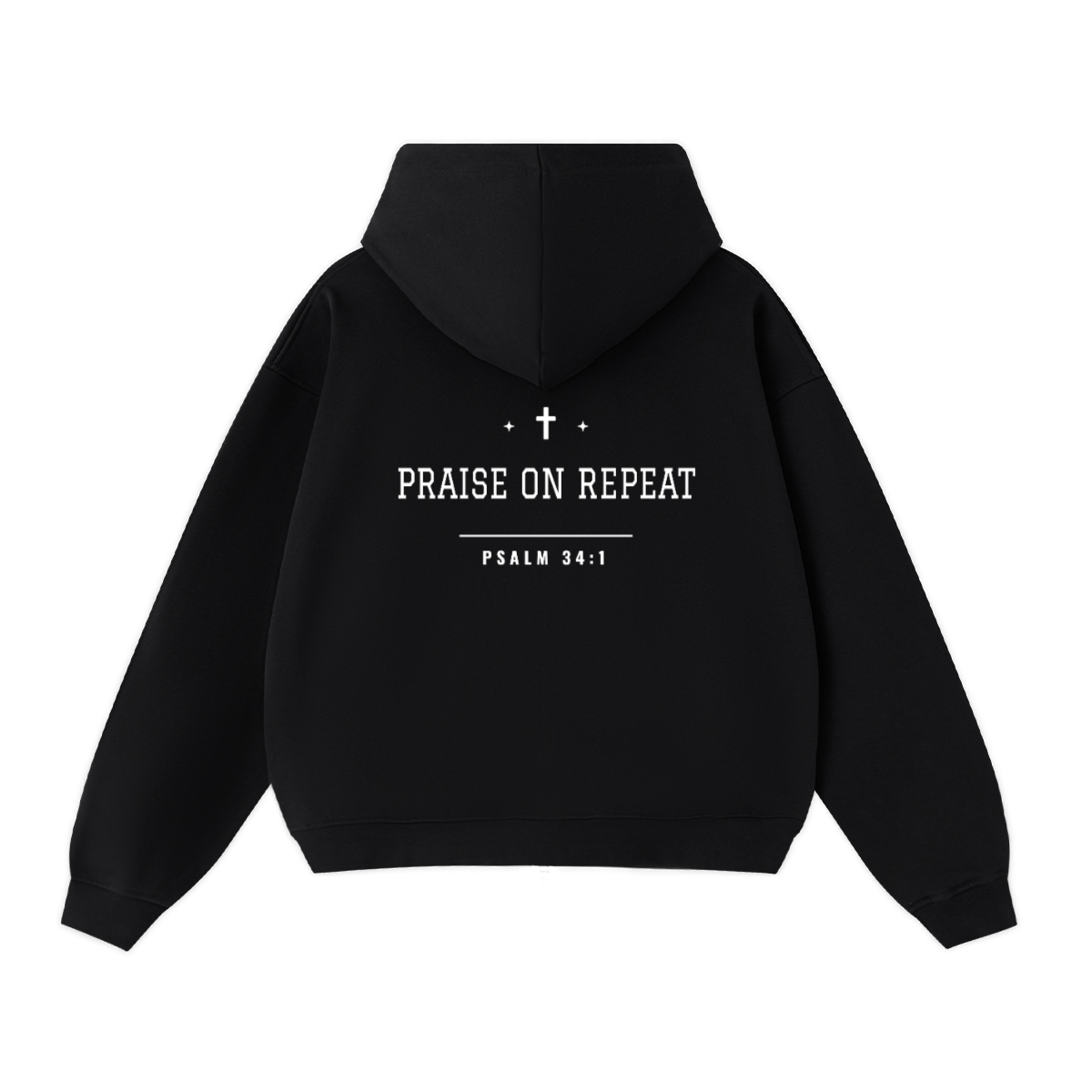 Praise On Repeat Double-Zip Hoodie (Unisex)