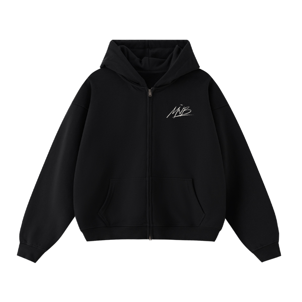 Praise On Repeat Double-Zip Hoodie (Unisex)