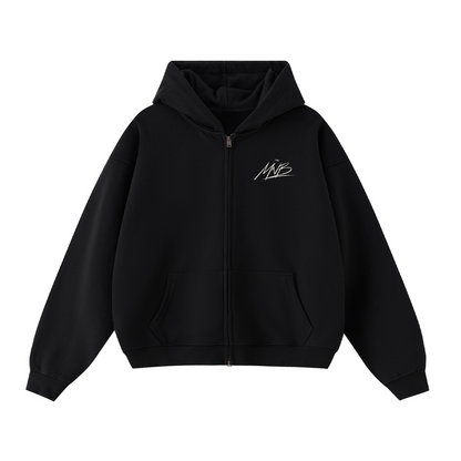 Praise On Repeat Double-Zip Hoodie (Unisex)