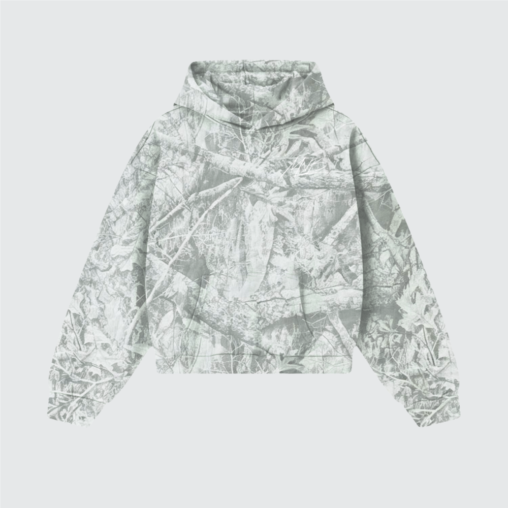Seek:Find Heavyweight Tree Camo Fleece Hoodie