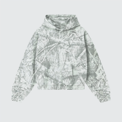 Seek:Find Heavyweight Tree Camo Fleece Hoodie