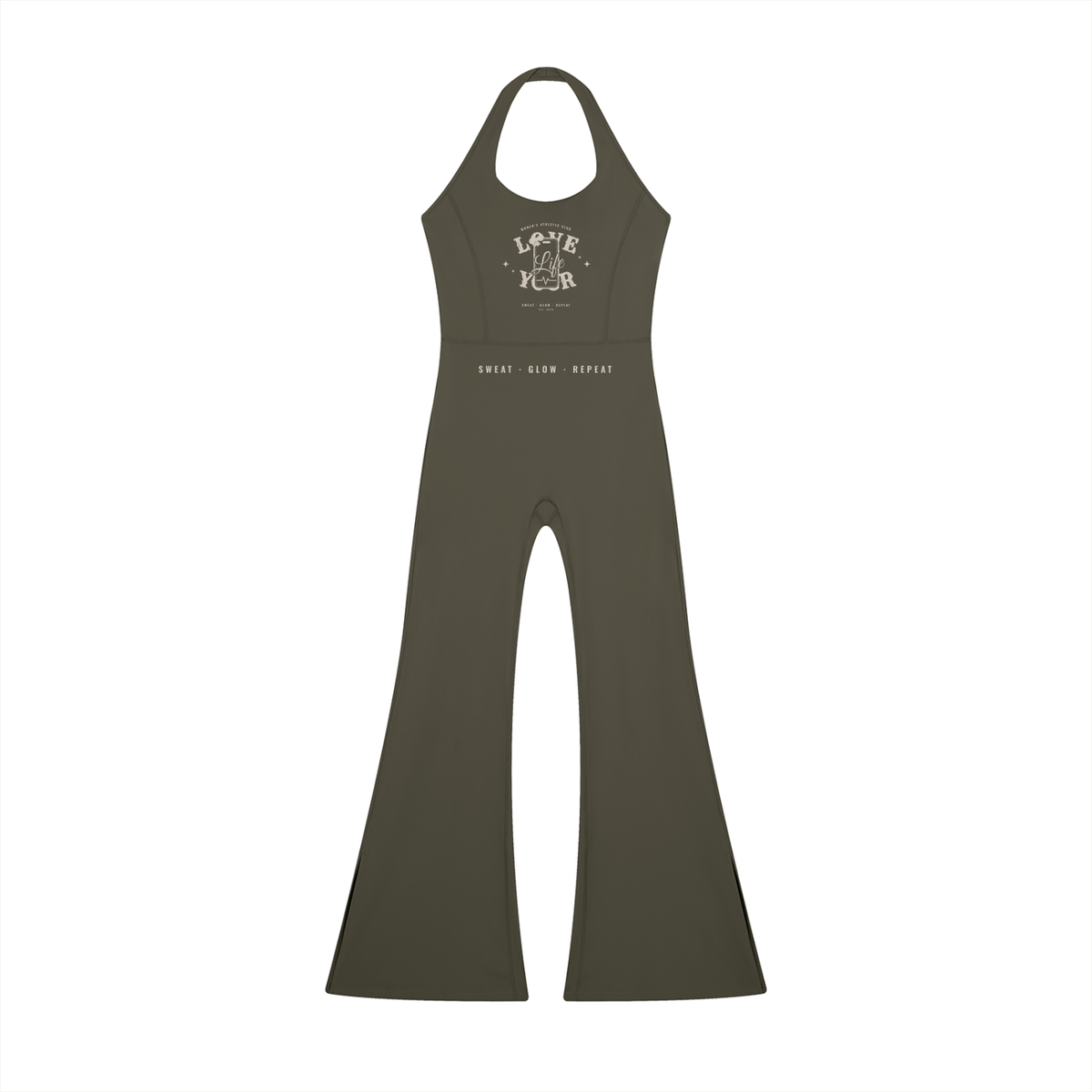 Women’s Halter Flared Jumpsuit "L.Y.L"