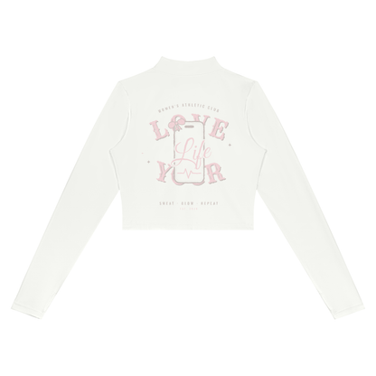 Women’s Crop Yoga Sports Jacket