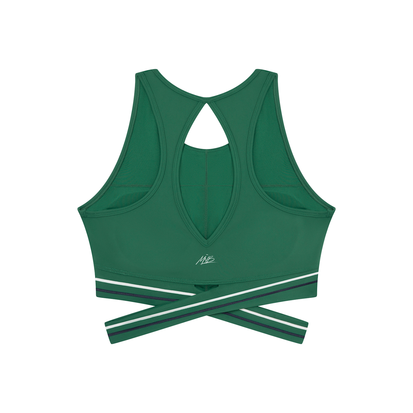 MÑB Women’s Criss-Cross Band Sports Bra
