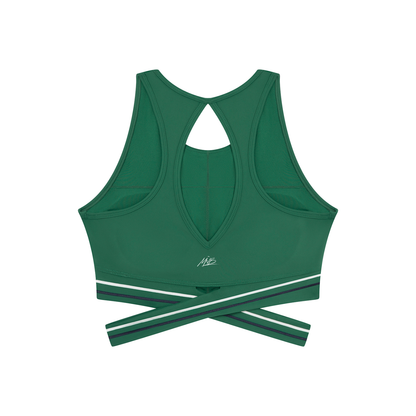 MÑB Women’s Criss-Cross Band Sports Bra