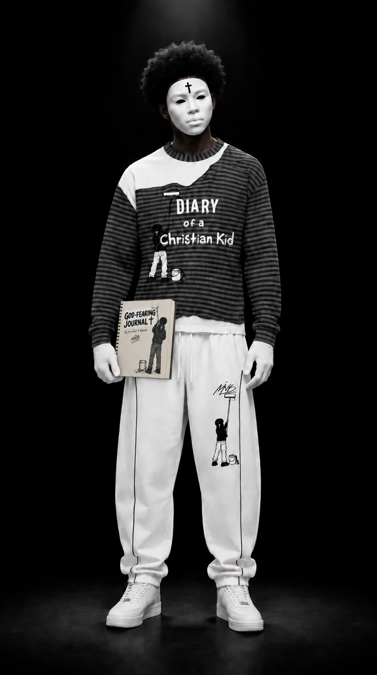 Diary of a Christian Kid Boxy Long Sleeve Tee