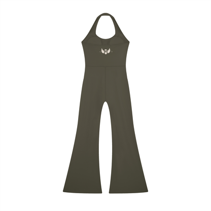 Women’s Halter Flared Jumpsuit "L.Y.L"