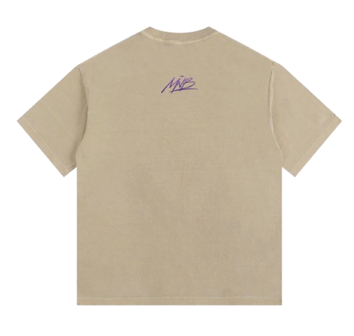 Edgar A Love Vintage Washed Oversized T-Shirt