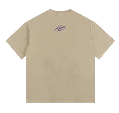 Edgar A Love Vintage Washed Oversized T-Shirt
