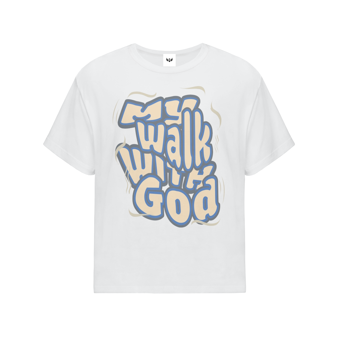 “My Walk With God” Streetwear Oversized T-Shirt