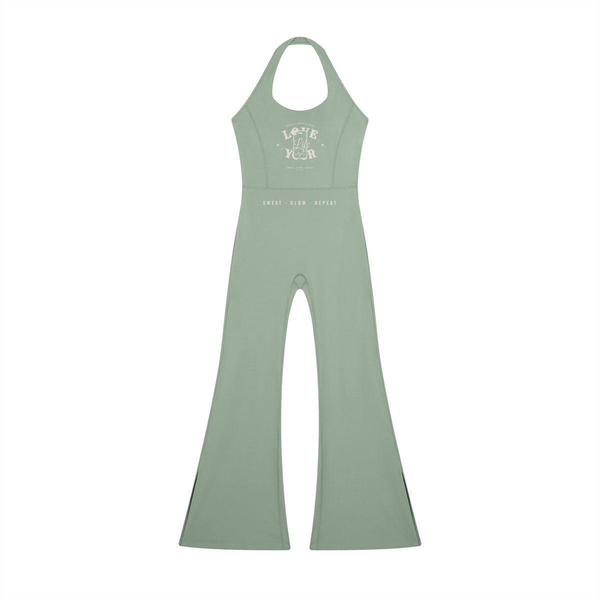 Women’s Halter Flared Jumpsuit "L.Y.L"