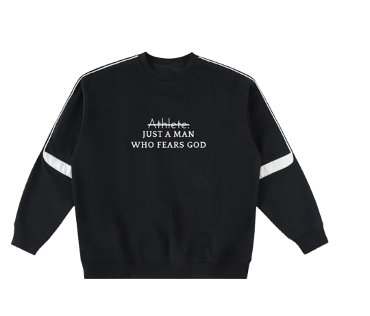 Big & Tall Athlete Oversized Taped Sweatshirt