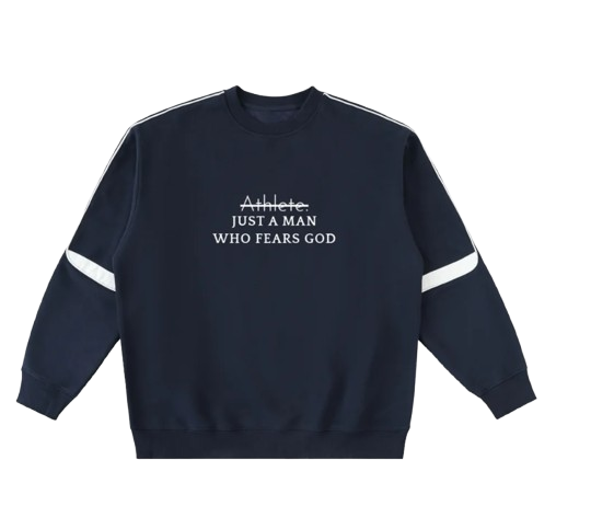 Big & Tall Athlete Oversized Taped Sweatshirt