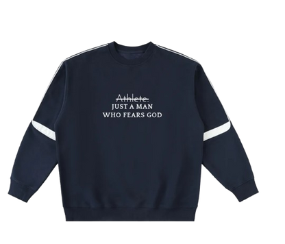 Big & Tall Athlete Oversized Taped Sweatshirt
