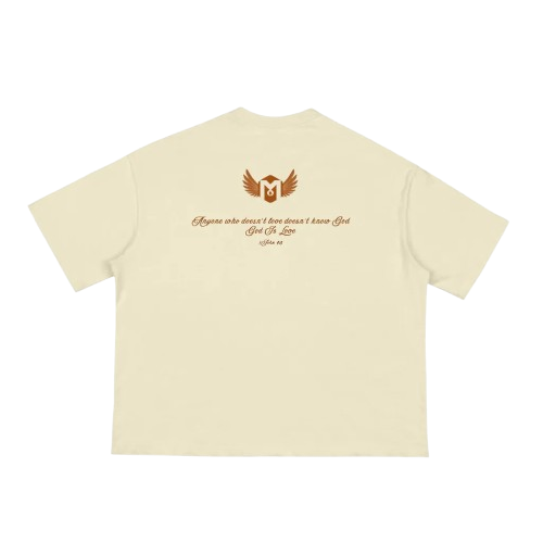 "God Is Love" Loose Boxy Tee