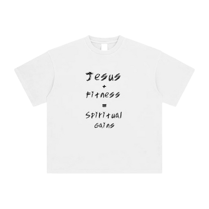 Jesus + Fitness Washed T-Shirt