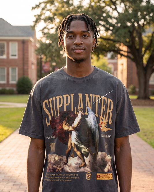 Supplanter Vintage Spray Washed Boxy T-Shirt