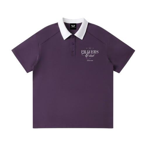 Prayer Club Raglan Polo Shirt