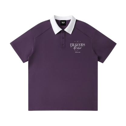 Prayer Club Raglan Polo Shirt