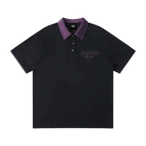 Prayer Club Raglan Polo Shirt