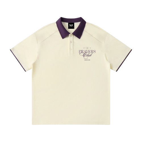 Prayer Club Raglan Polo Shirt