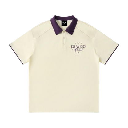 Prayer Club Raglan Polo Shirt