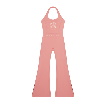 Women’s Halter Flared Jumpsuit "L.Y.L"