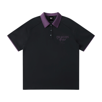 Prayer Club Raglan Polo Shirt