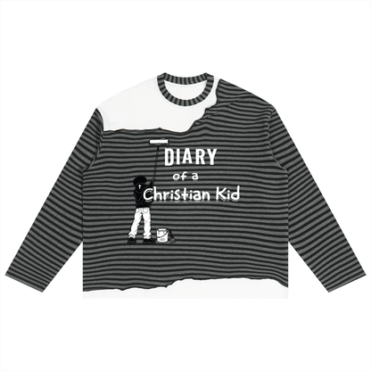 Diary of a Christian Kid Boxy Long Sleeve Tee