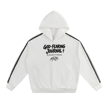 MNB Journal Stripe Drop-Shoulder Hoodie