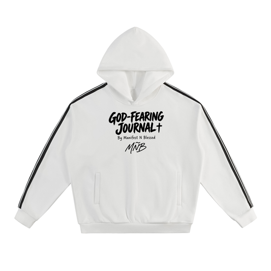 MNB Journal Stripe Drop-Shoulder Hoodie